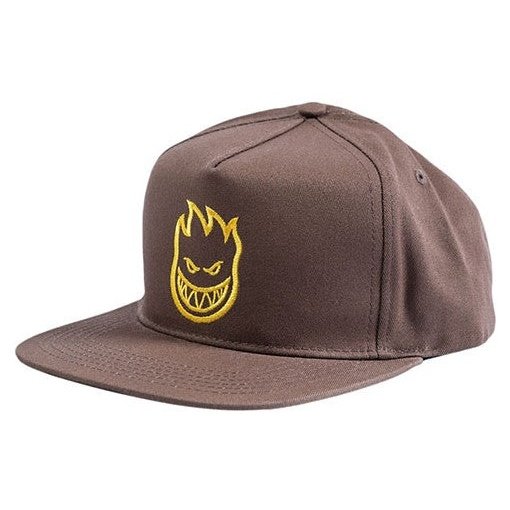 Spitfire Big Head Snapback Brown