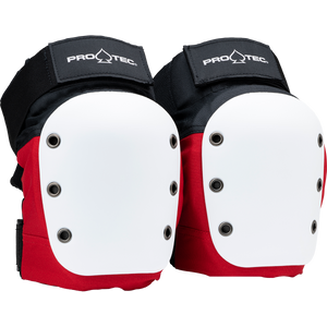 Pro-Tec Street Knee Pads Black and Red