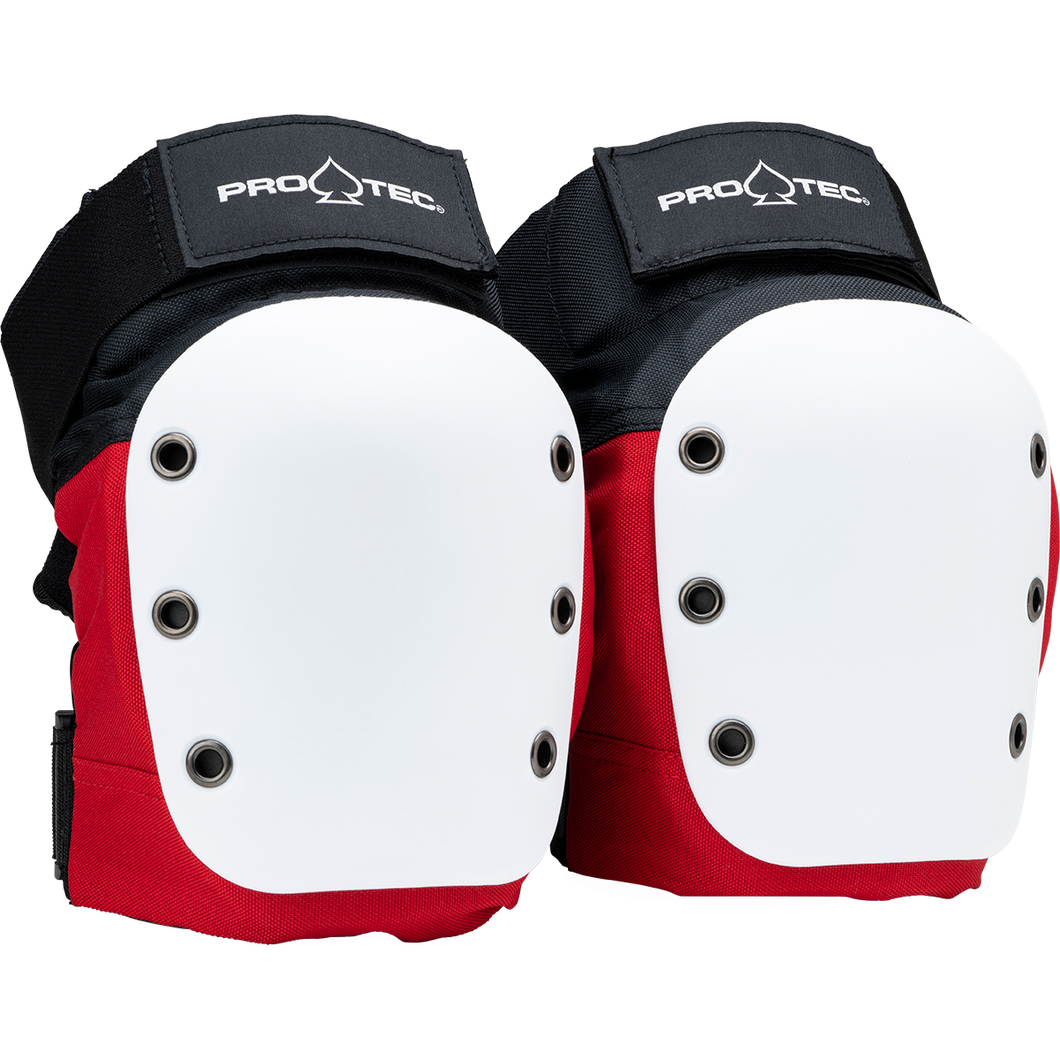 Pro-Tec Street Knee Pads Black and Red