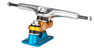 10.0" Gullwing Sidewinder Truck Silver/Blue/Orange