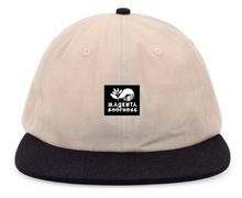 Load image into Gallery viewer, Loophole Wheels x Magenta Two-Tone Hat - Black/White
