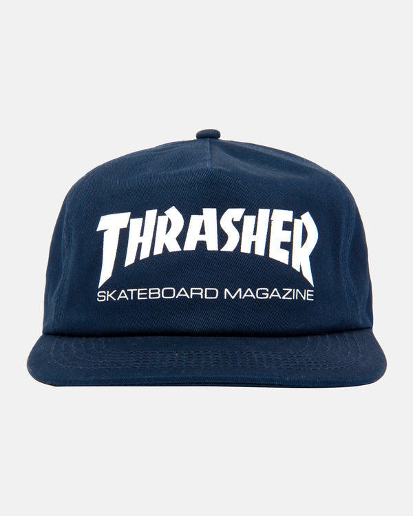 Thrasher Logo Snapback - Navy