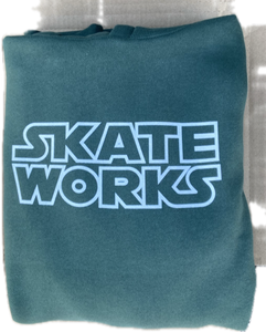 Skateworks Classic Logo Hoodie Alpine Green