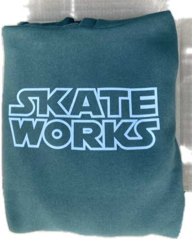 Skateworks Classic Logo Hoodie Alpine Green