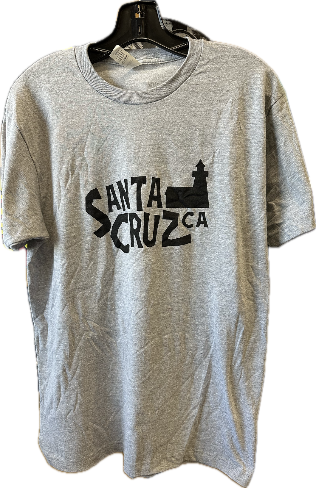 Santa Cruz Lighthouse T-Shirt Heather Grey