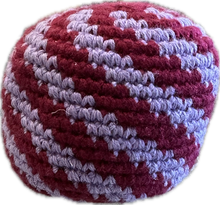 Load image into Gallery viewer, World Footbag Boota Bag Crochet Footbag

