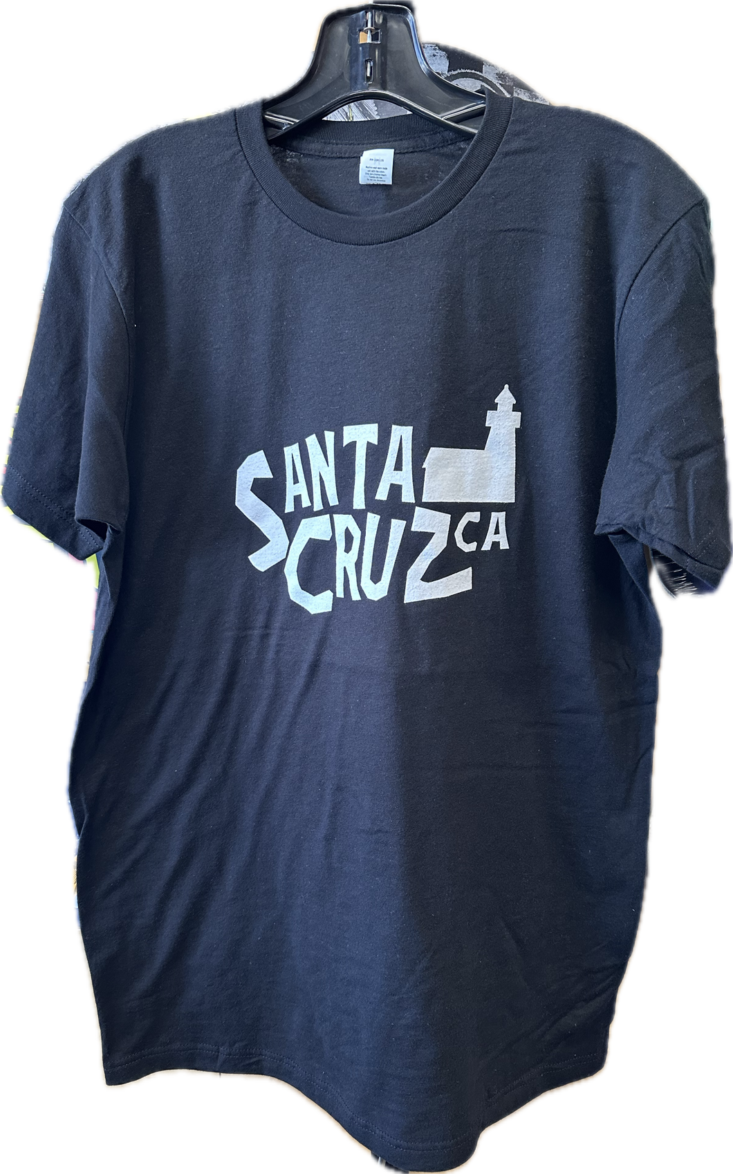 Santa Cruz Lighthouse T-Shirt Black