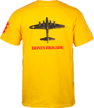 Load image into Gallery viewer, Powell Peralta Bones Brigade Series 16 Bomber T-Shirt - Gold
