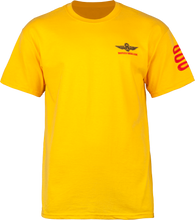 Load image into Gallery viewer, Powell Peralta Bones Brigade Series 16 Bomber T-Shirt - Gold
