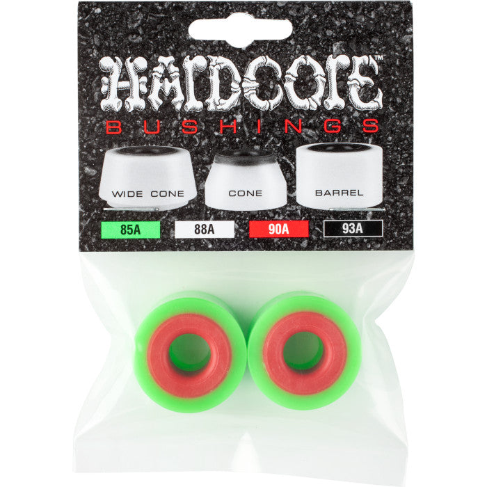 Hardcore Bushings Barrel Bushing 85A Set Green/Red
