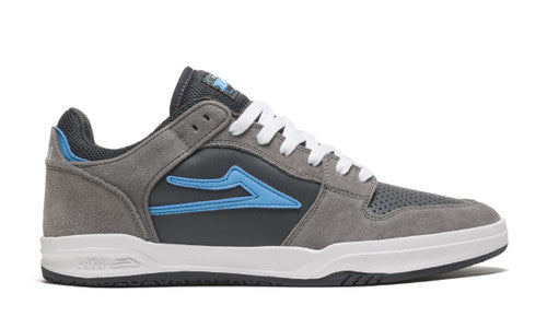 Lakai Telford Low Grey/Cyan Suede