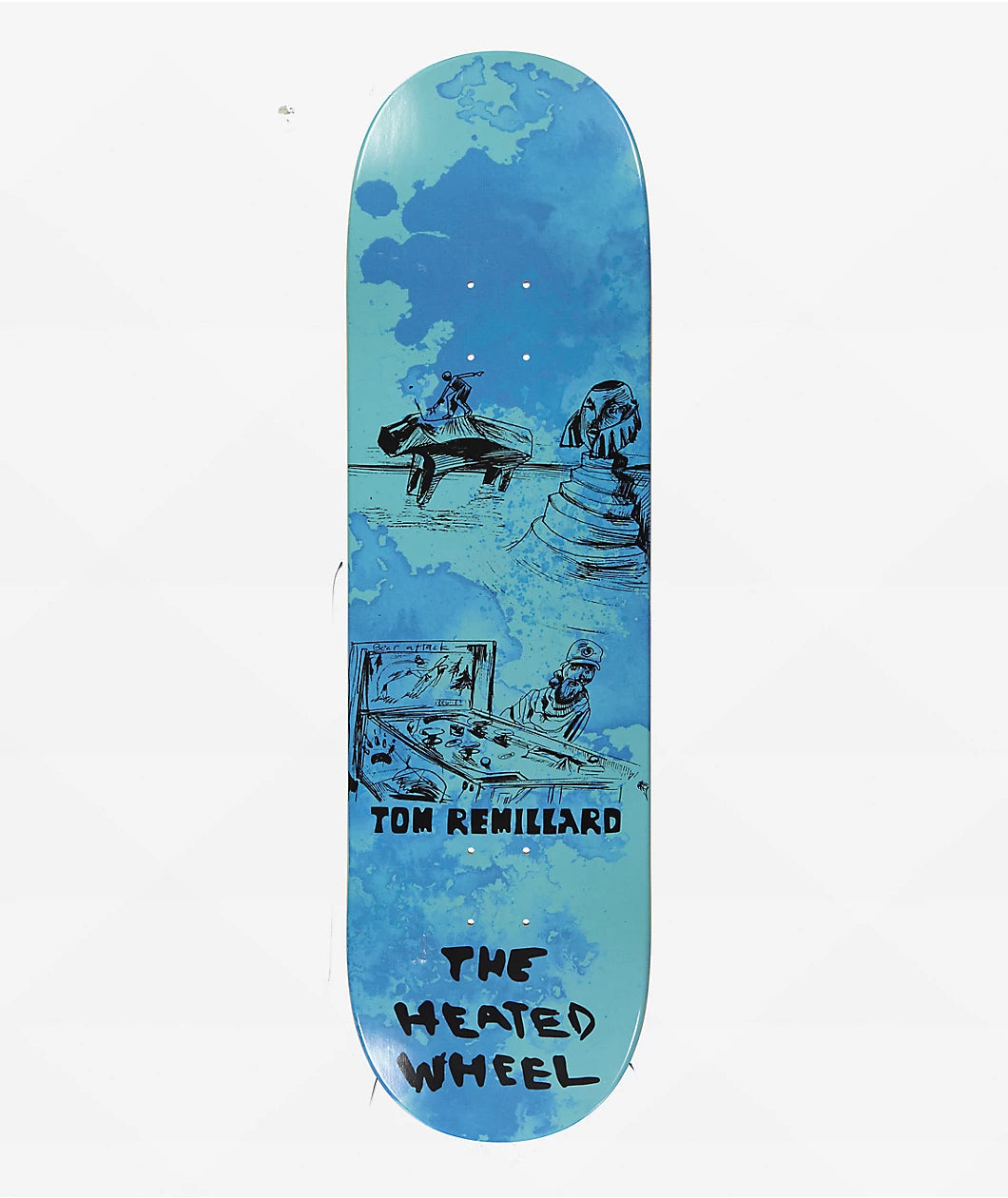 The Heated Wheel Tom Remillard Pinball Wizard Deck 9