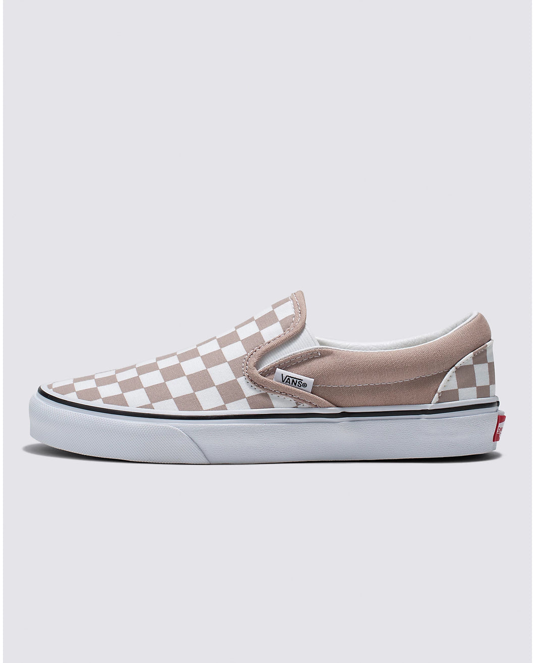 Vans Kids Classic Slip On Color Theory Etherea True White Checkerboard Skateworks