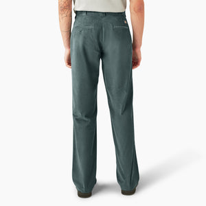 Dickies Regular Fit Flat Front Corduroy Pants - Lincoln Green