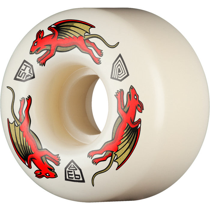 Powell Peralta Dragon Formula Nano Rats Red AV4 Wheels 54mm 93A