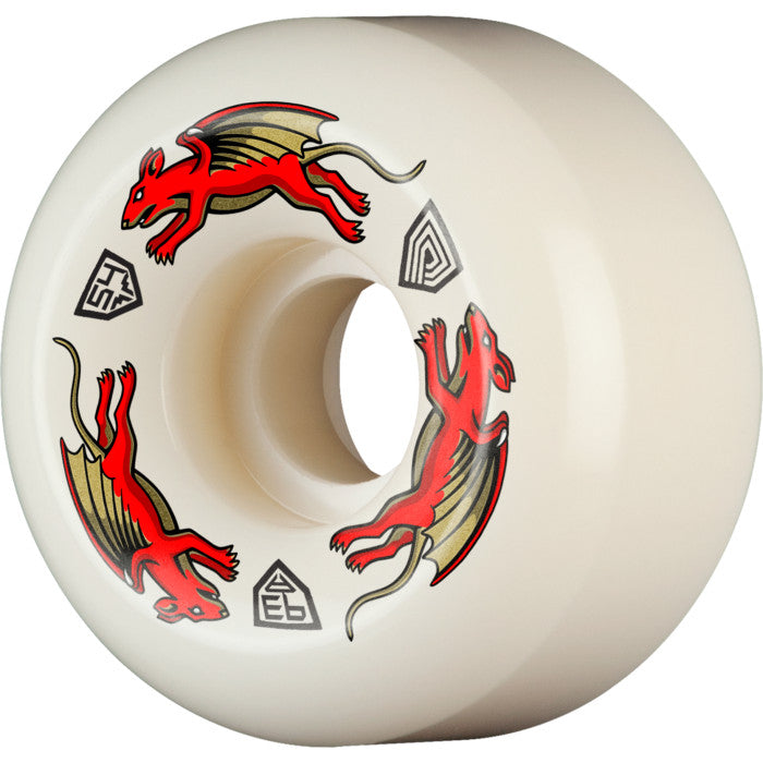 Powell Peralta Dragon Formula Nano Rats Red AV6 Wheels 54mm 93A