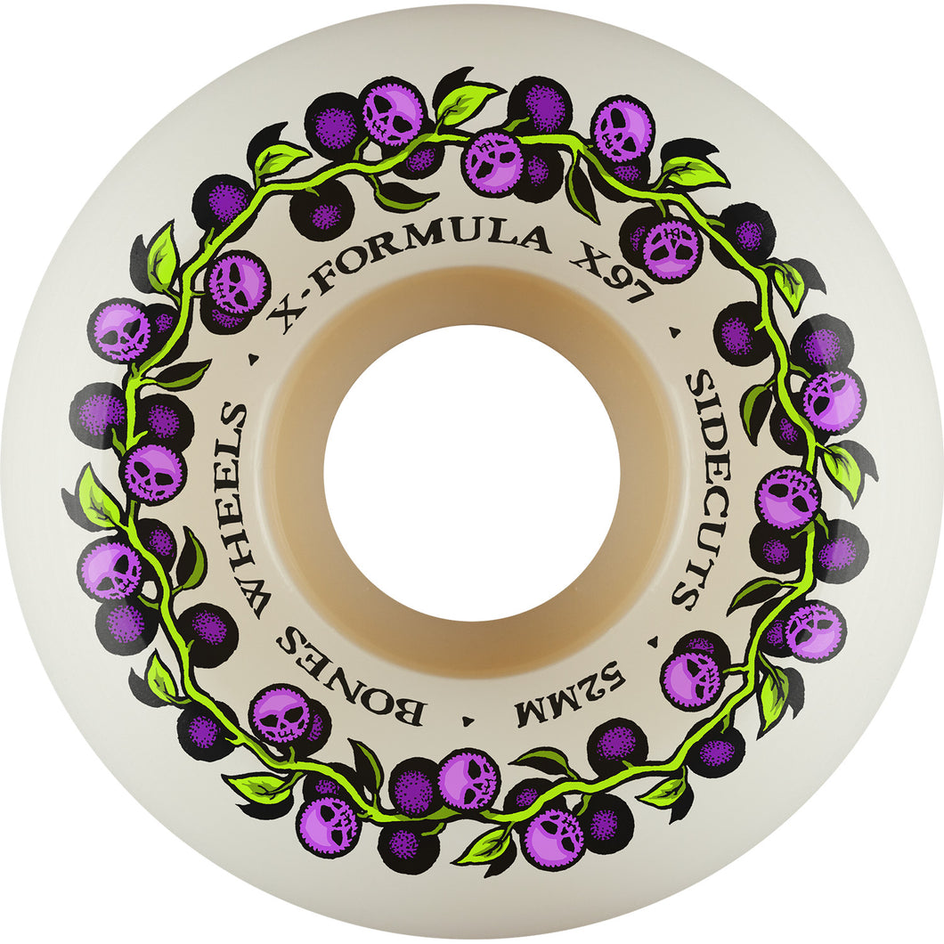 Bones Skull Berries V5 Sidecut X-Formula 52mm 97A