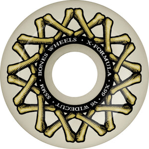 Bones X-Formula Skateboard Wheels 55mm V6 Widecuts 99A (Copy)