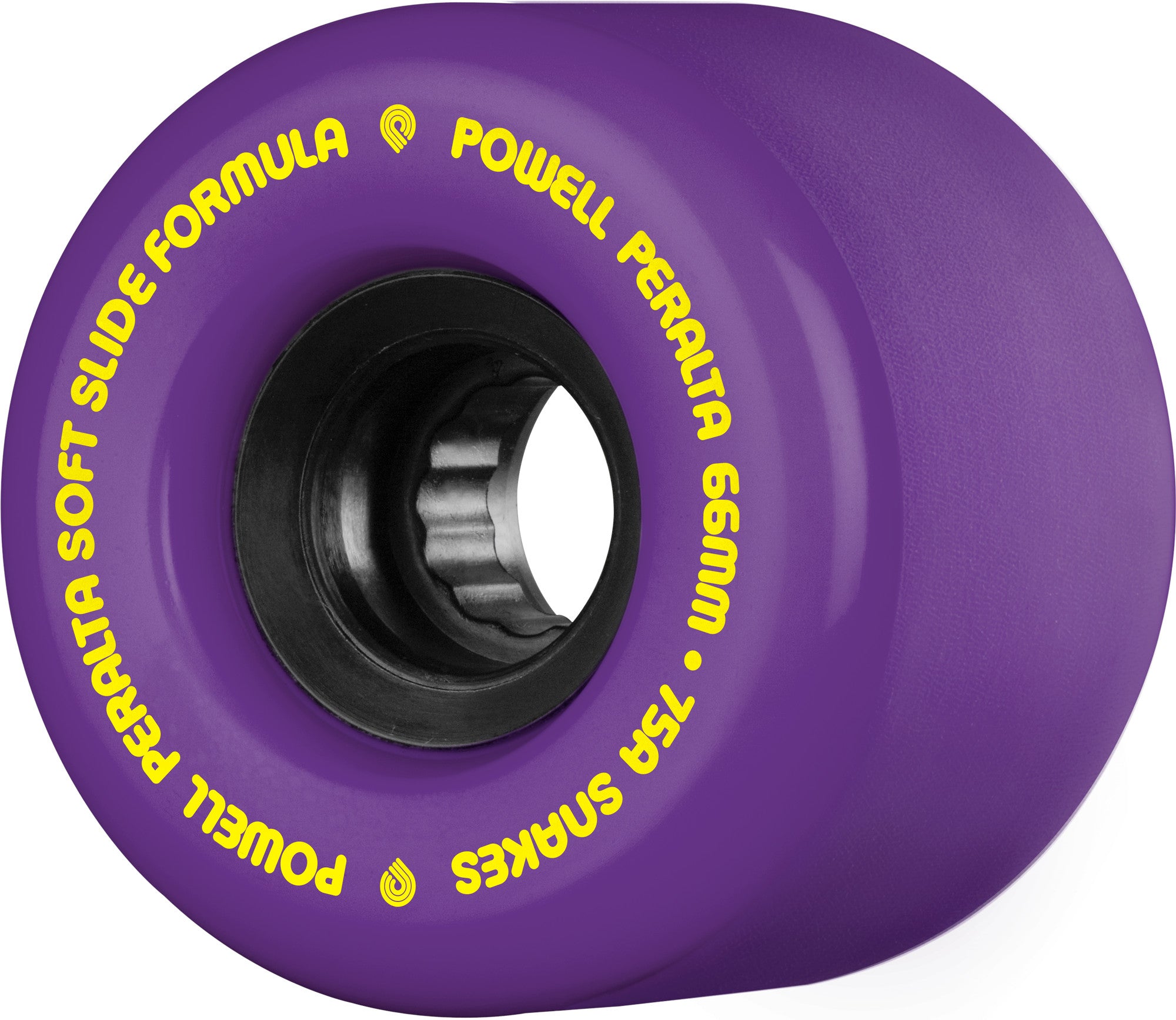 Powell Peralta Snakes Skateboard Wheels 66mm 75A - Purple – Skateworks