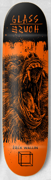 Glass House Zack Wallin Baboon Deck 8.75
