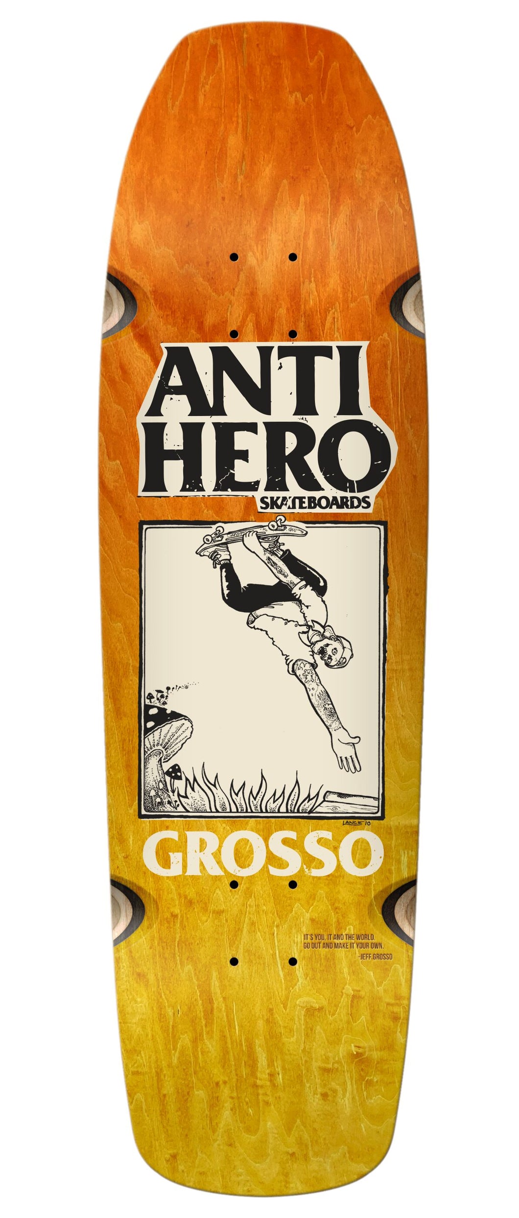 Antihero Skate Shop Day 2025 Grosso Fade Deck 9.25