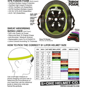 S-One Lifer Helmet - Yellow Matte