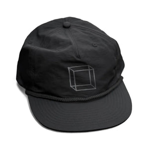 Glass House Nite Unstructured Snapback Hat - Black