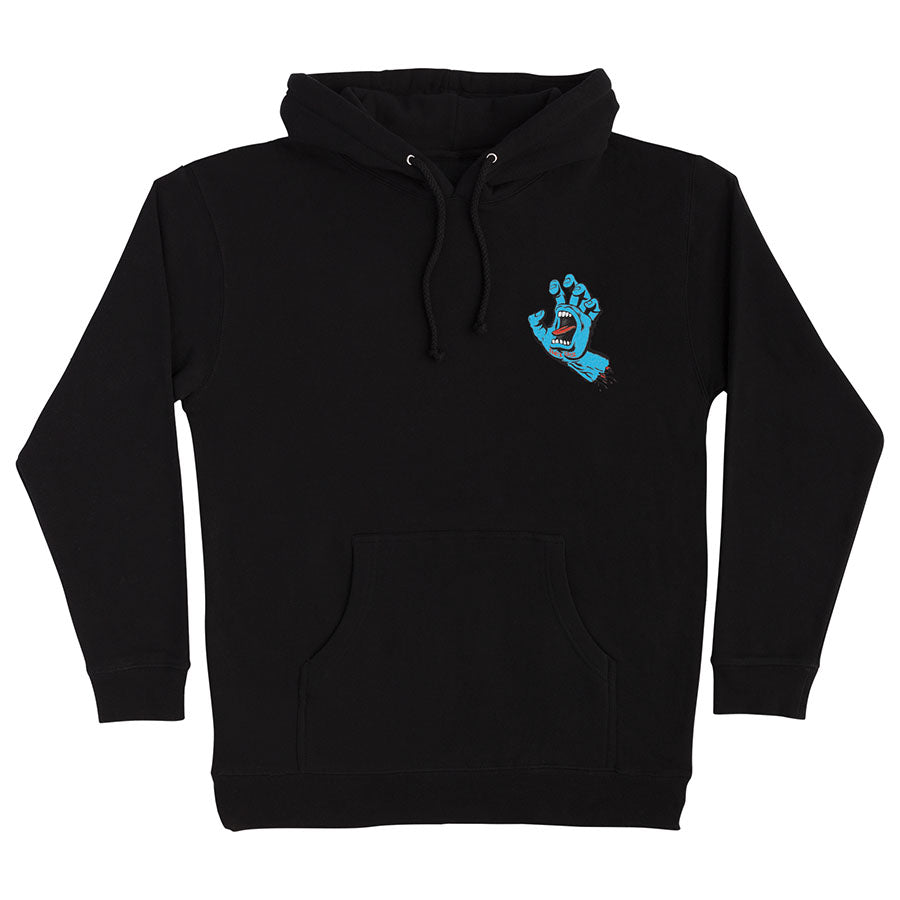 Santa Cruz Screaming Hand P/O Hoodie Black