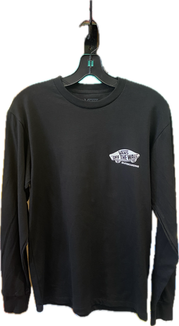 Vans Off The Wall Long Sleeve T-Shirt Black