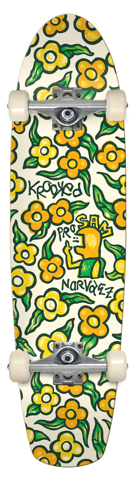 （チャモ先輩専用）KROOKEDCROMER GATOR SKATE DECK APRIL SKATEBOARDS YUTO HORIGOME FADE