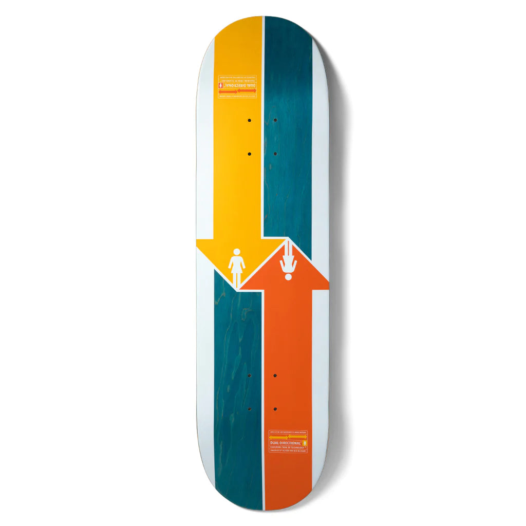 Girl McCrank Dual-Directional Deck 8.25