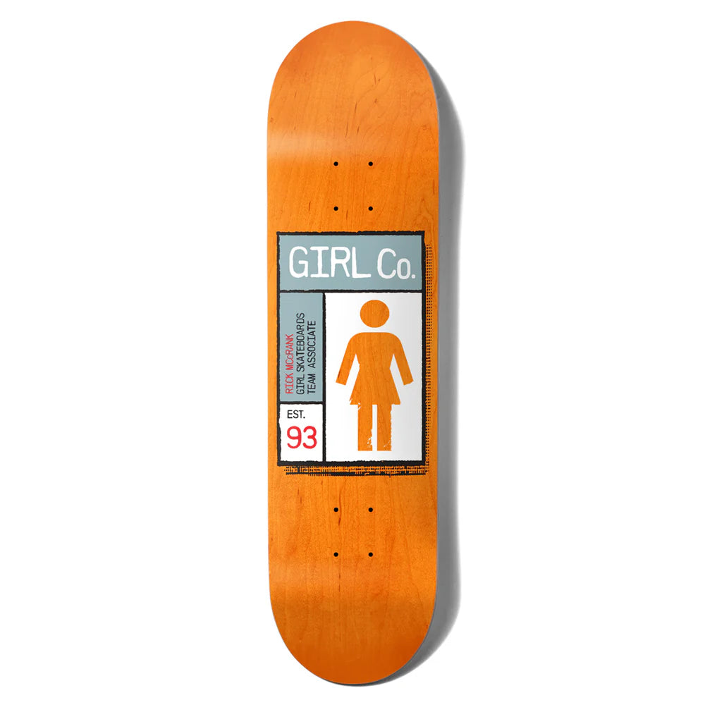 Girl McCrank GridBox Twin Tail Deck 8.25