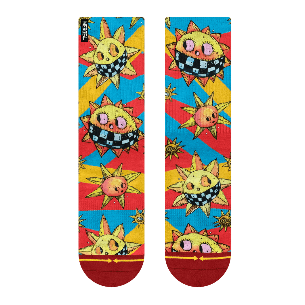 Merge4 Bad Otis Link Suno Crew Socks