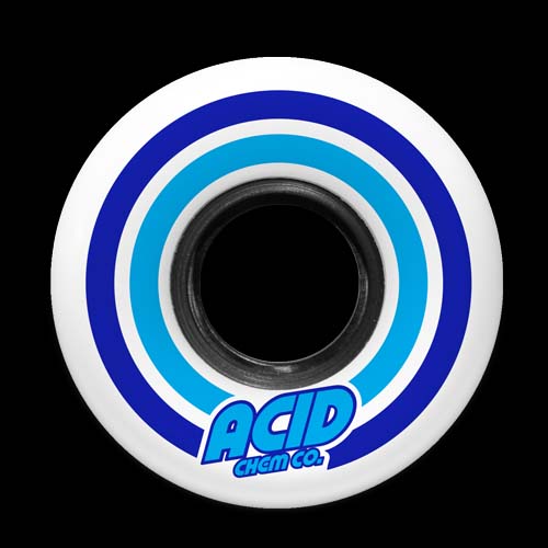Acid Chemical Co. Pods Wheels Conical White 53mm 86A