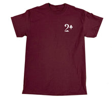 Load image into Gallery viewer, Low Card Rattler T-Shirt Maroon
