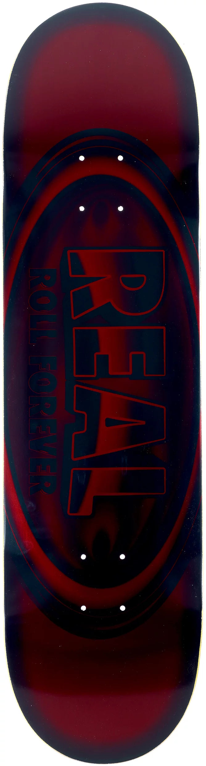 Real Skateboards DBX Oval Red Foil Deck 8.38