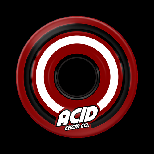 Acid Chemical Co. Pods Wheels Conical Red 55mm 86A
