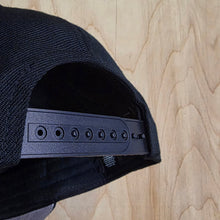 Load image into Gallery viewer, Skateworks Classic Logo High Profile Snapback Hat Black/White
