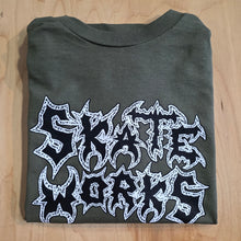 Load image into Gallery viewer, Skateworks Eli Williams T-Shirt Military Green
