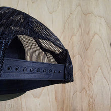Load image into Gallery viewer, Skateworks Classic Logo Snapback Contrast Trucker Hat Forest/Black/Aqua
