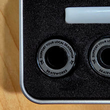 Load image into Gallery viewer, Quantum Bearing Science Skate Shop Day 2026 Skateworks Metallic Bearings
