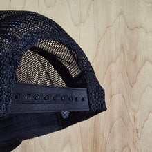 Load image into Gallery viewer, Skateworks Classic Logo Snapback Trucker Hat Black/Forest
