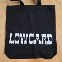 Load image into Gallery viewer, Low Card Rattler Tote Bag Black
