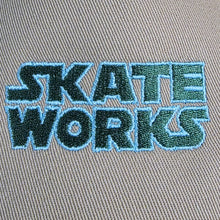 Load image into Gallery viewer, Skateworks Classic Logo Snapback Trucker Hat Khaki/Forest
