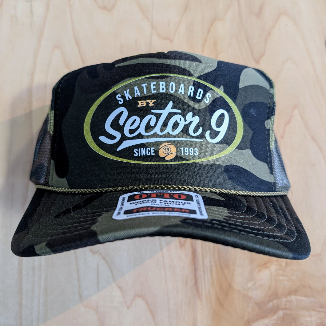 Sector 9 Foam Trucker Hat - Camo