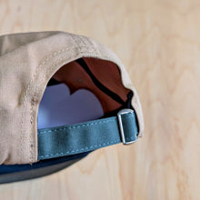 Load image into Gallery viewer, Loophole Wheels Brush Strapback Hat - Khaki/Green
