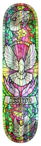 Real Kyle Walker Holographic Rainbow Foil Cathedral Deck 8.38"