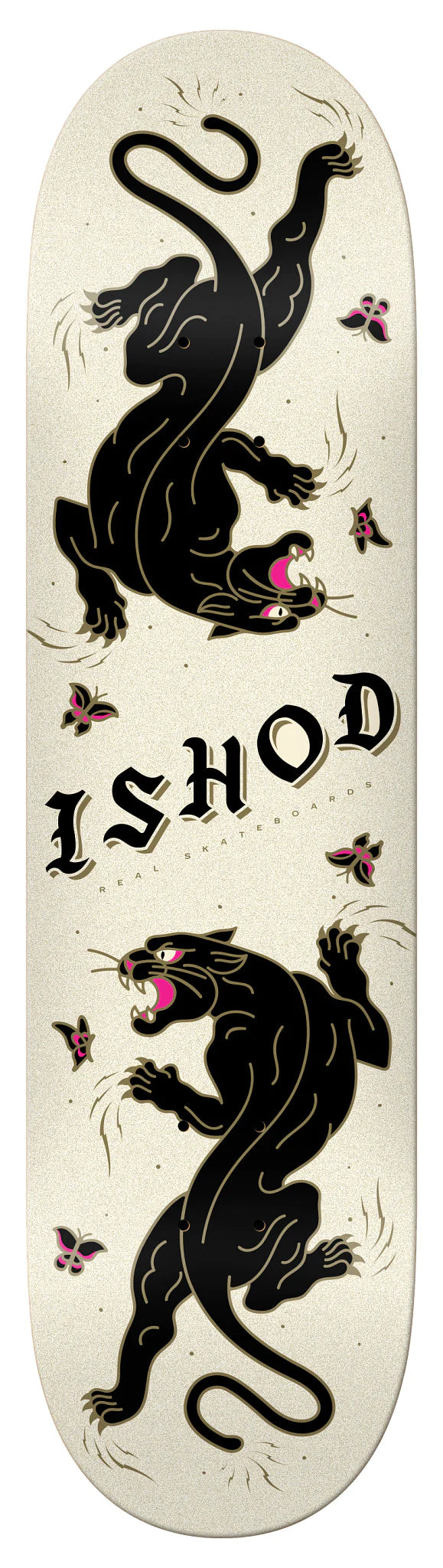 Real Ishod Cat Scratch Glitter Twin Tail Deck 8.75