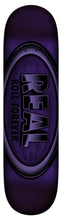 Load image into Gallery viewer, Real Skateboards DBX Oval Purple Deck 8.38&quot;
