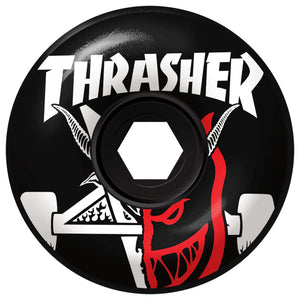 Spitfire x Thrasher 80HD Thrash and Burn Black Classic Full 80A